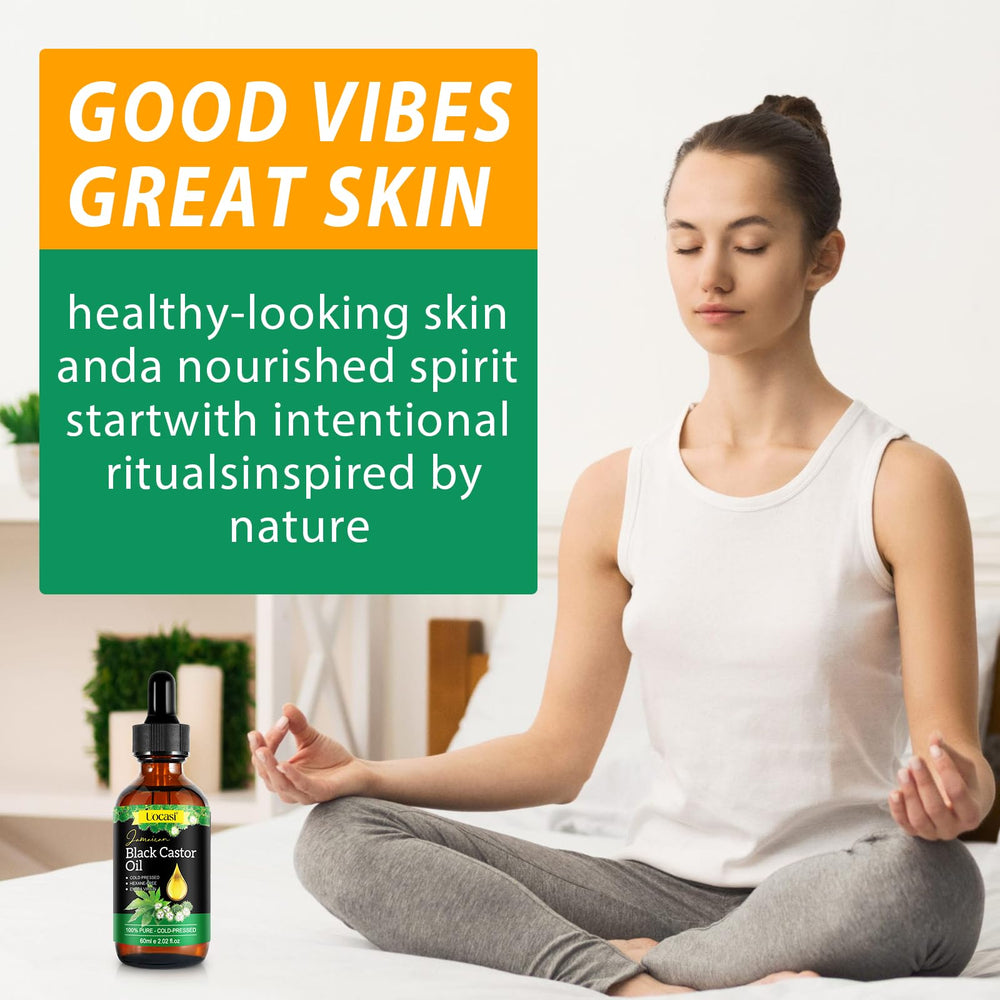 Uocasi castor oil supports gentle muscle relief and comfort through massage.