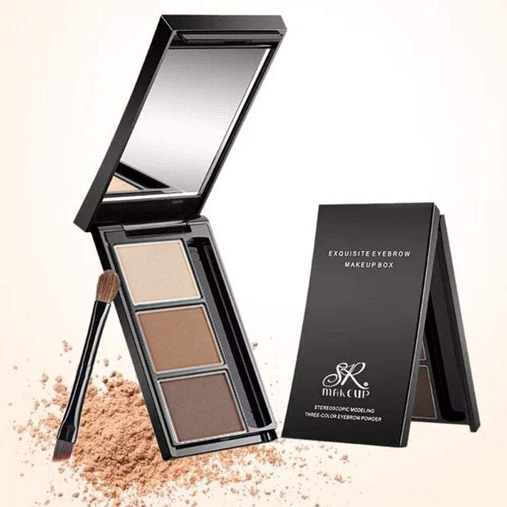 UOCK brow powder can modify facial contours and fill thinning hairlines for balance.