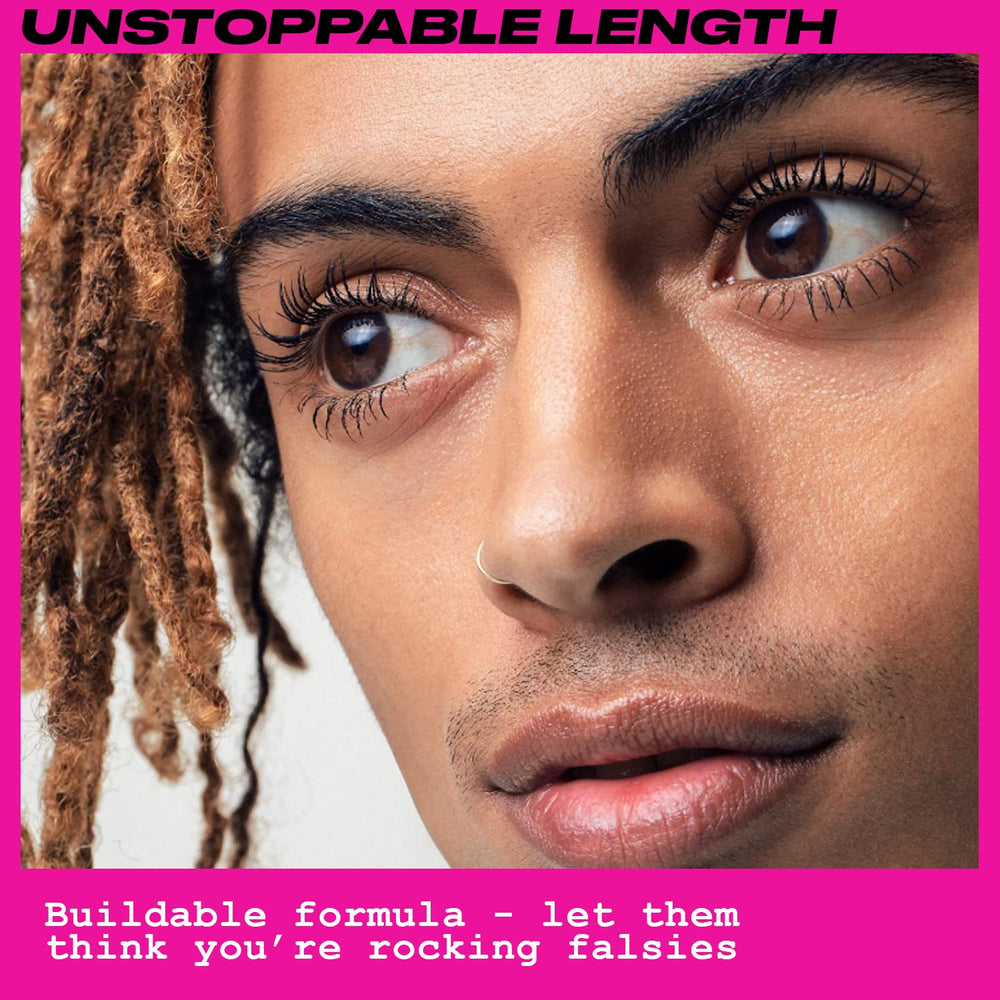 UOMA Badder Boom lengthens lashes for a lifted look