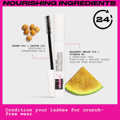 UOMA Badder Boom vegan formula with argan oil nourishes lashes