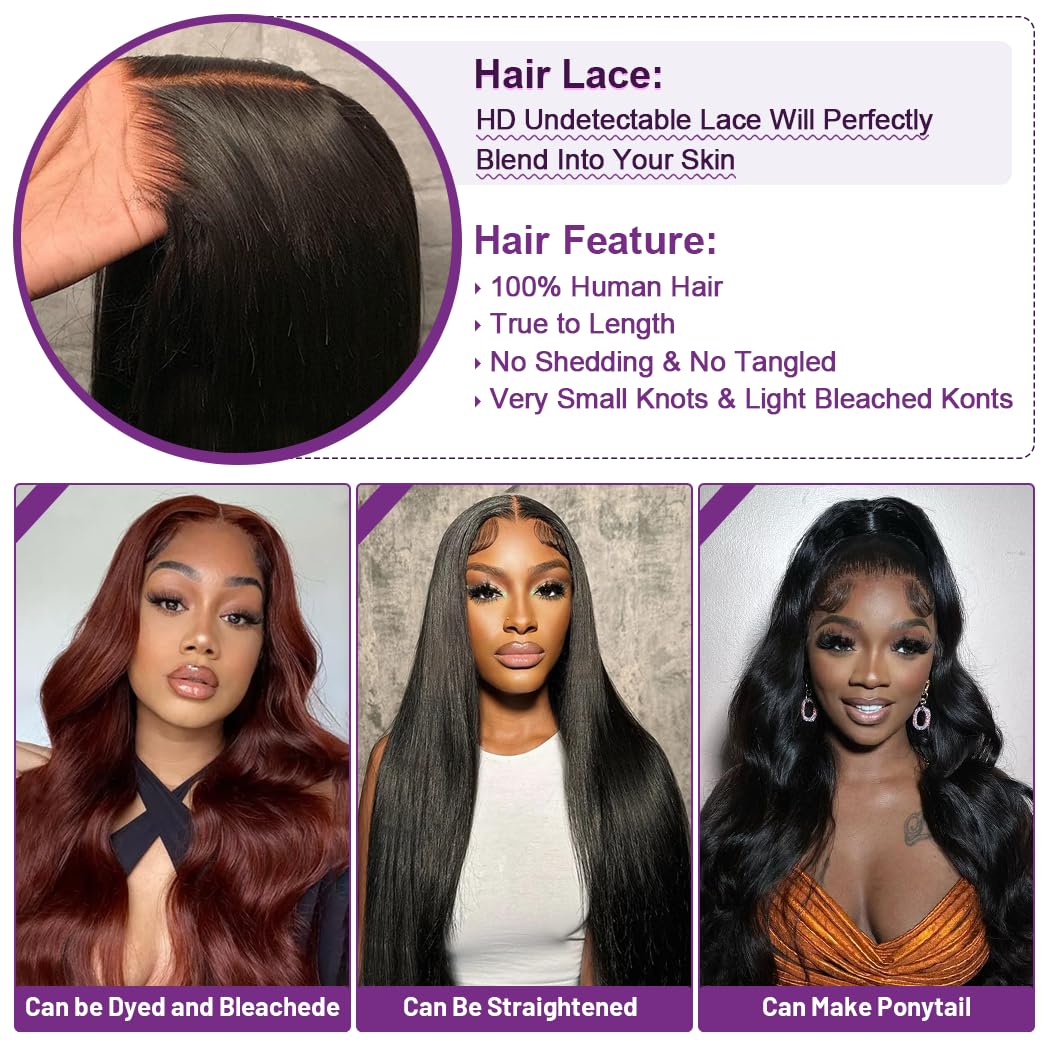 Deep 5x5 lace closure blends with skin tone