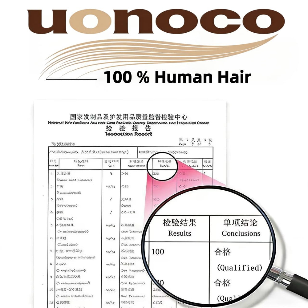 Pre-plucked natural hairline on Uonoco wig