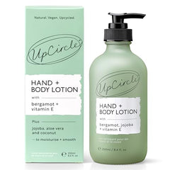 UPCIRCLE bergamot water close-up highlighting a refreshing scent.