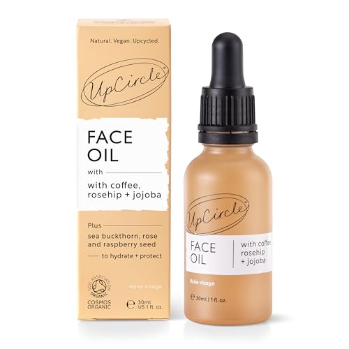 UPCIRCLE coffee oil application pipette delivers light, non-greasy moisture for morning routines.