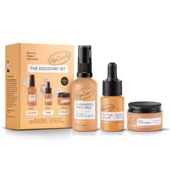 UPCIRCLE Discovery Set shown with all products for a nourishing routine