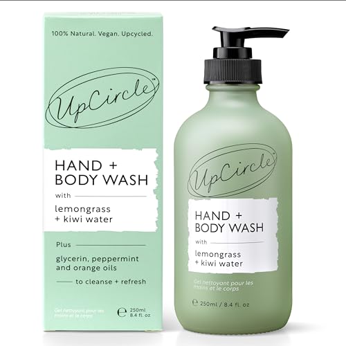 UPCIRCLE Lemongrass Mandarin aroma enhances the cleansing routine