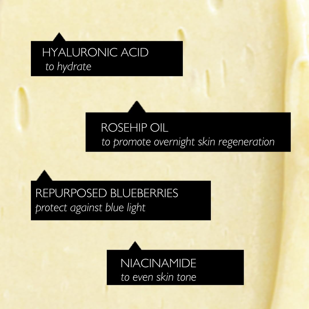 UPCIRCLE Unscented Night Cream; gentle formula for sensitive and oily skin.