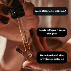 UPCIRCLE organic face serum under makeup glides smoothly for balanced, radiant skin.
