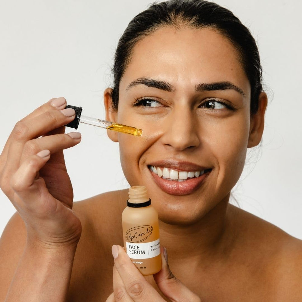 UPCIRCLE vegan, cruelty-free formula supports a clean beauty routine.