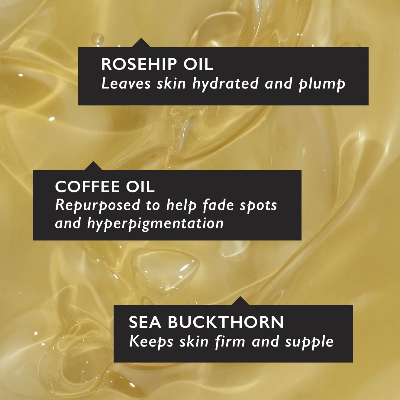 UPCIRCLE vitamin C-rich formula brightens subtly with coffee oil and antioxidants.
