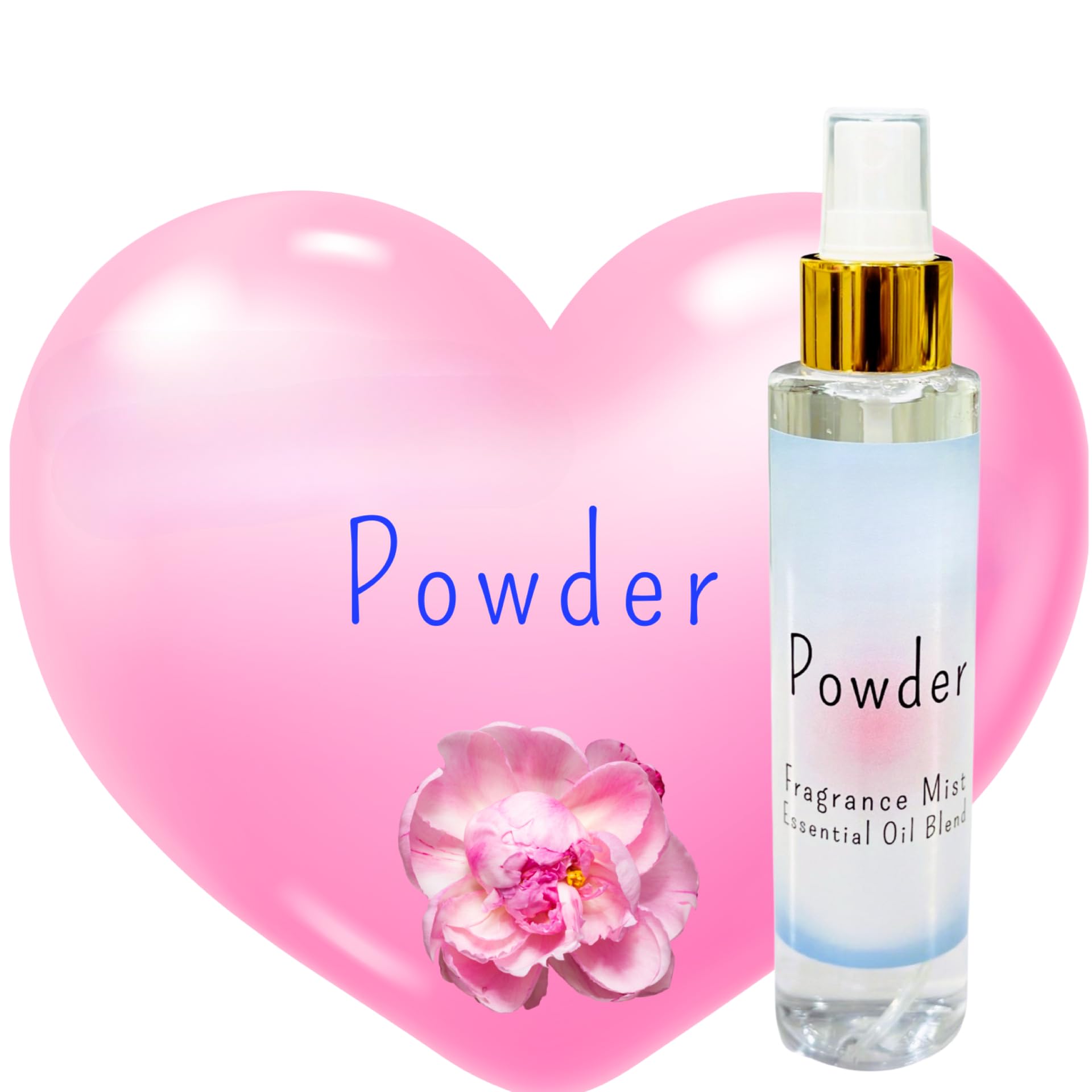 Uplift Us Marketplace Baby Powder Body Mist label showcases clean branding and a premium feel.