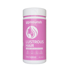 UpNourish Hair Growth Vitamins bottle for daily use