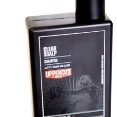 UPPERCUT DELUXE Clear Scalp Shampoo pack 2 front shows value and convenience