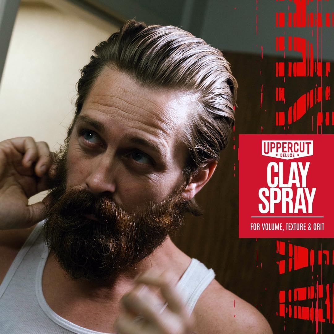 UPPERCUT DELUXE spray supports reworkable styling without stiffness.