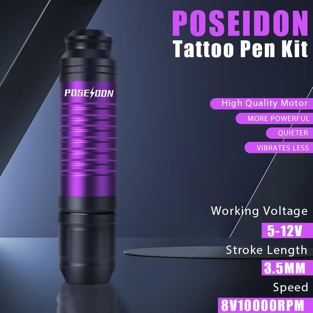 UPTATSUPPLY Poseidon cordless pen kit dual batteries for extended sessions