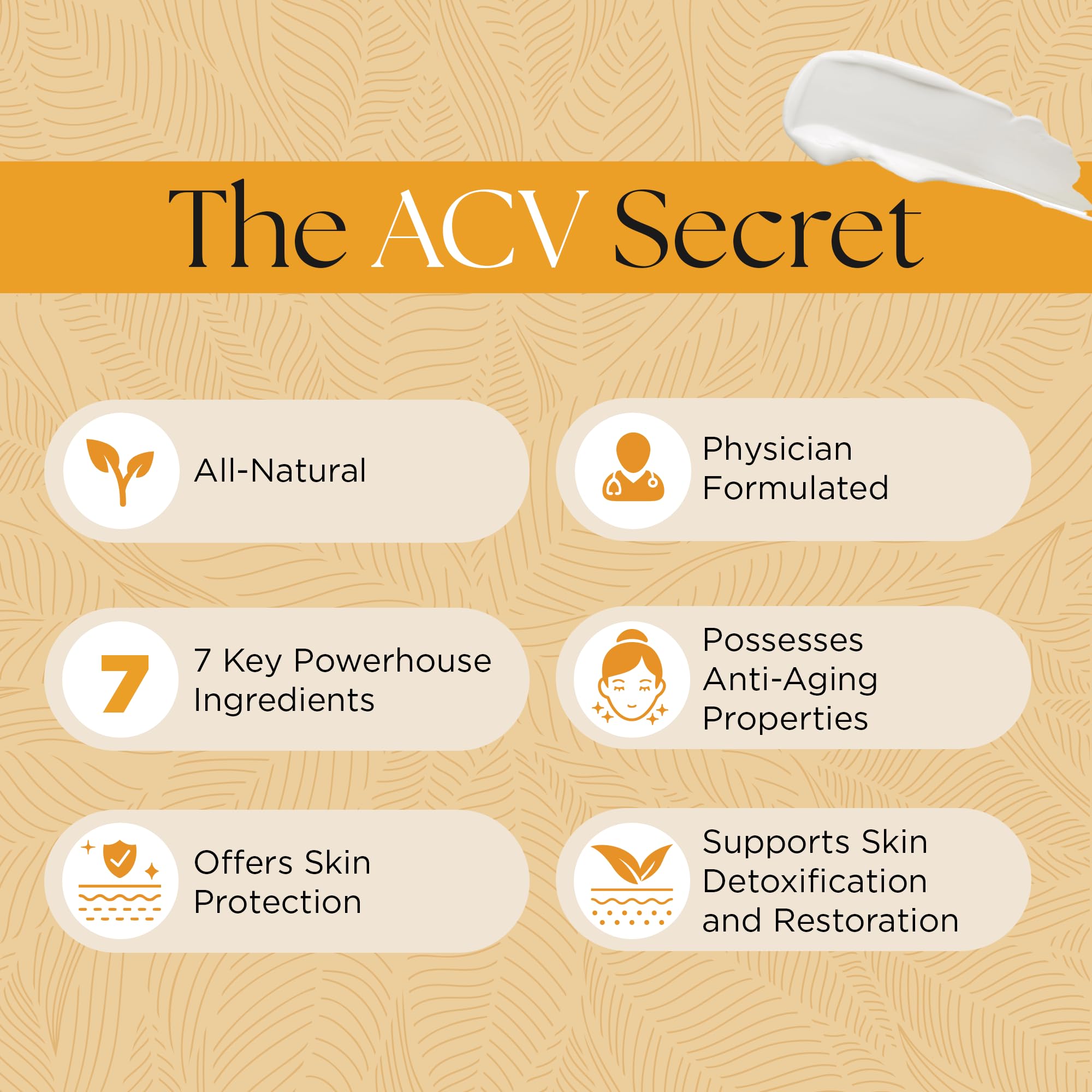 UpWellness ACV Secret Skin Moisturizer packaging showcases physician-formulated skincare