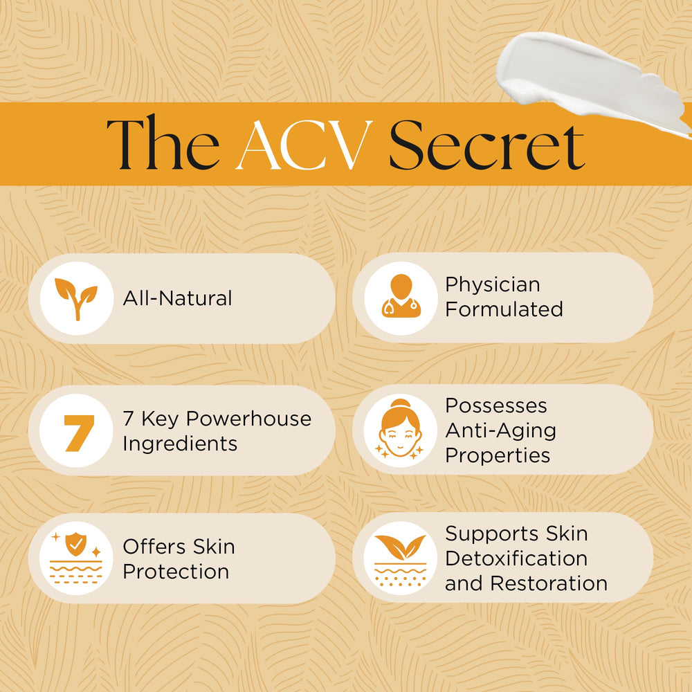 UpWellness ACV Secret Skin Moisturizer packaging showcases physician-formulated skincare