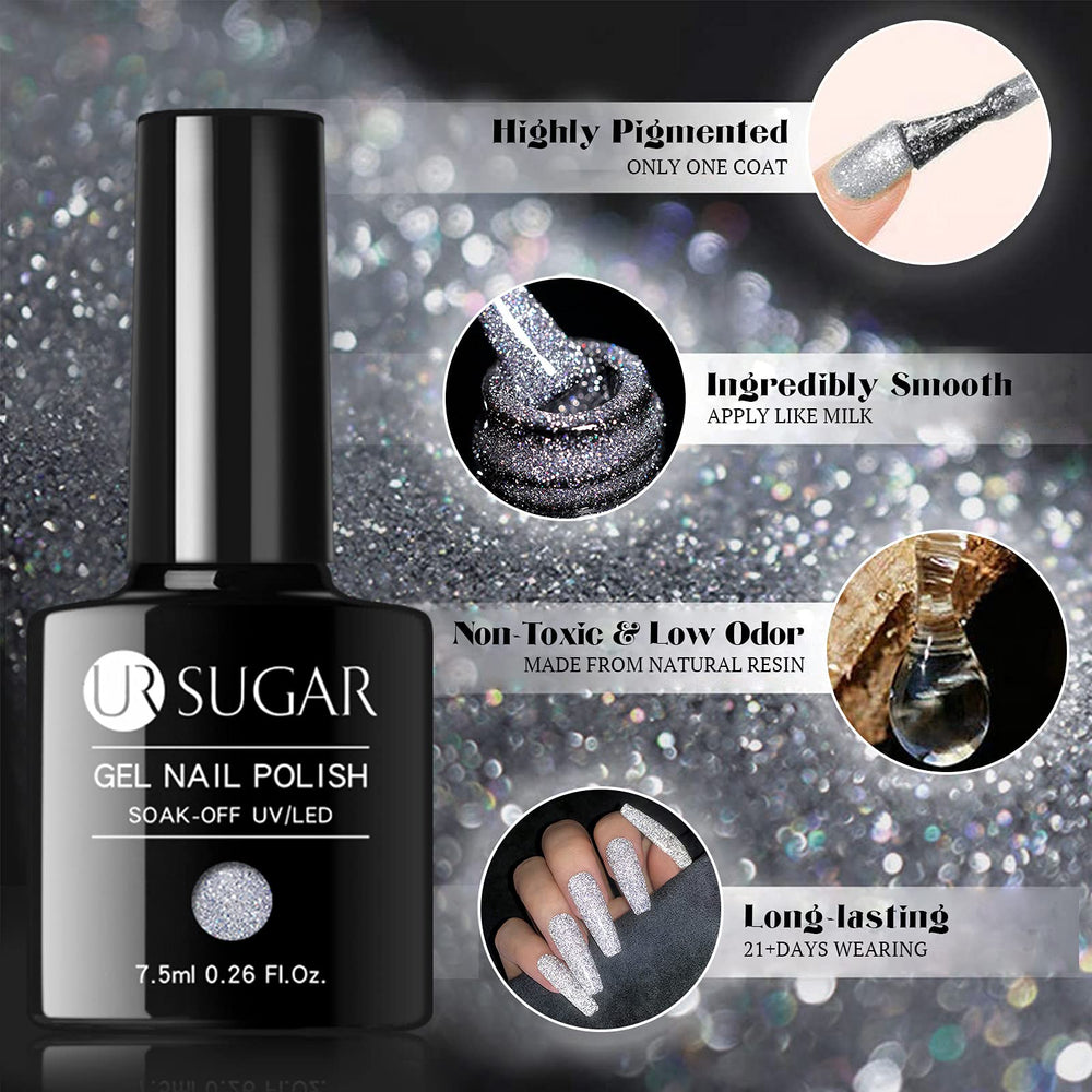 UR SUGAR easy application with smooth pigmentation for fast manicures.