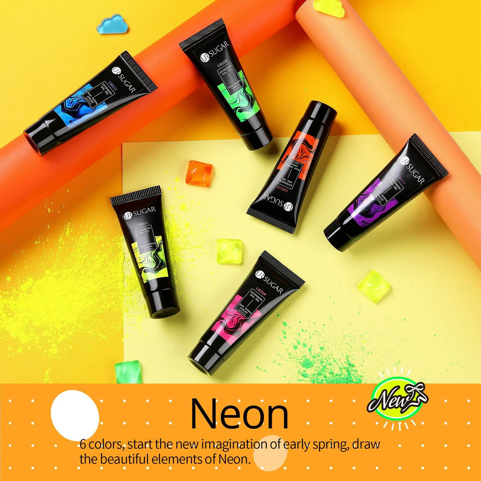 UR SUGAR Neon Kit comes gift-box ready for gifting.
