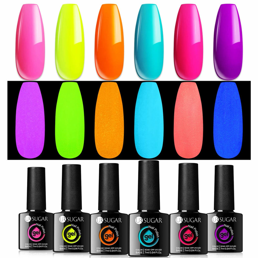 UR SUGAR Glow in the Dark nails glow under black light