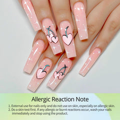UR SUGAR Green jelly extension offers a fresh accent for spring nails.