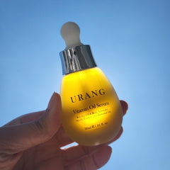 URANG Vitamin Oil Serum with rosehip oil boosts elasticity and glow.