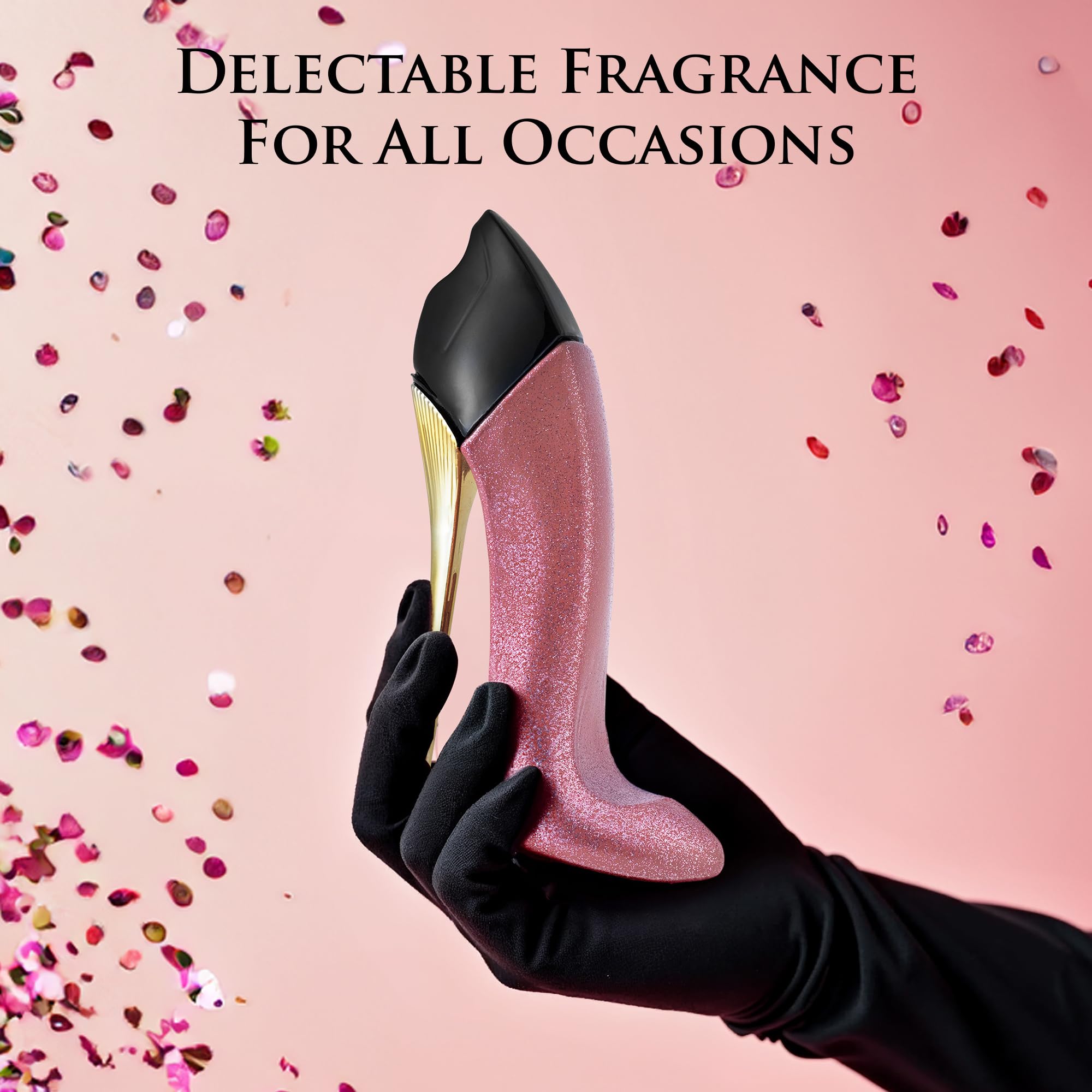 URBAN COLLECTION Bad Girl Glitter Edition lifestyle scene conveying versatile glamour