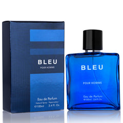 Urban Collection Bleu for Men top notes open with citrus brightness for a fresh daytime presence.