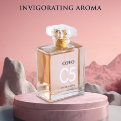 URBAN COLLECTION Covo C5 heart notes rose and floral warmth.