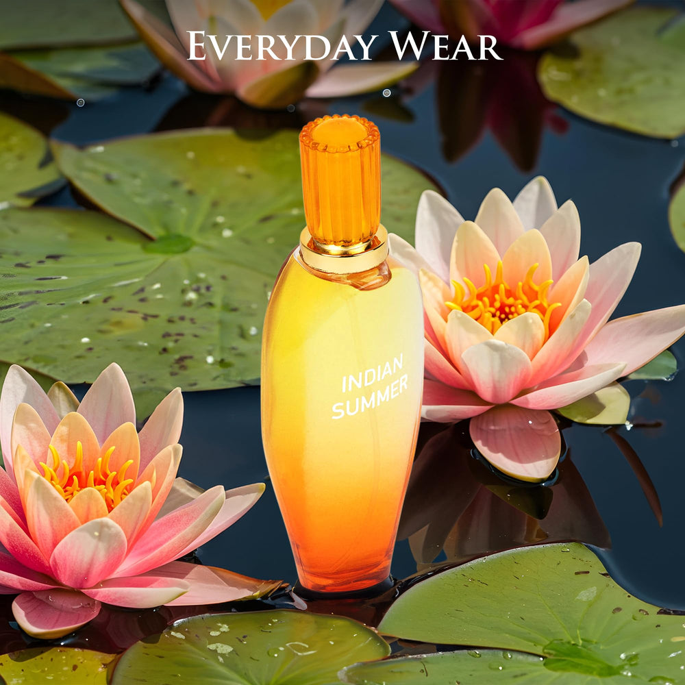 Urban Collection Indian Summer spray action captures light, breezy aroma for all-day wear