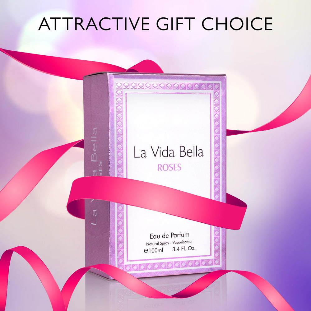 URBAN COLLECTION La Vida Bella Roses gift-ready packaging – ideal gift option