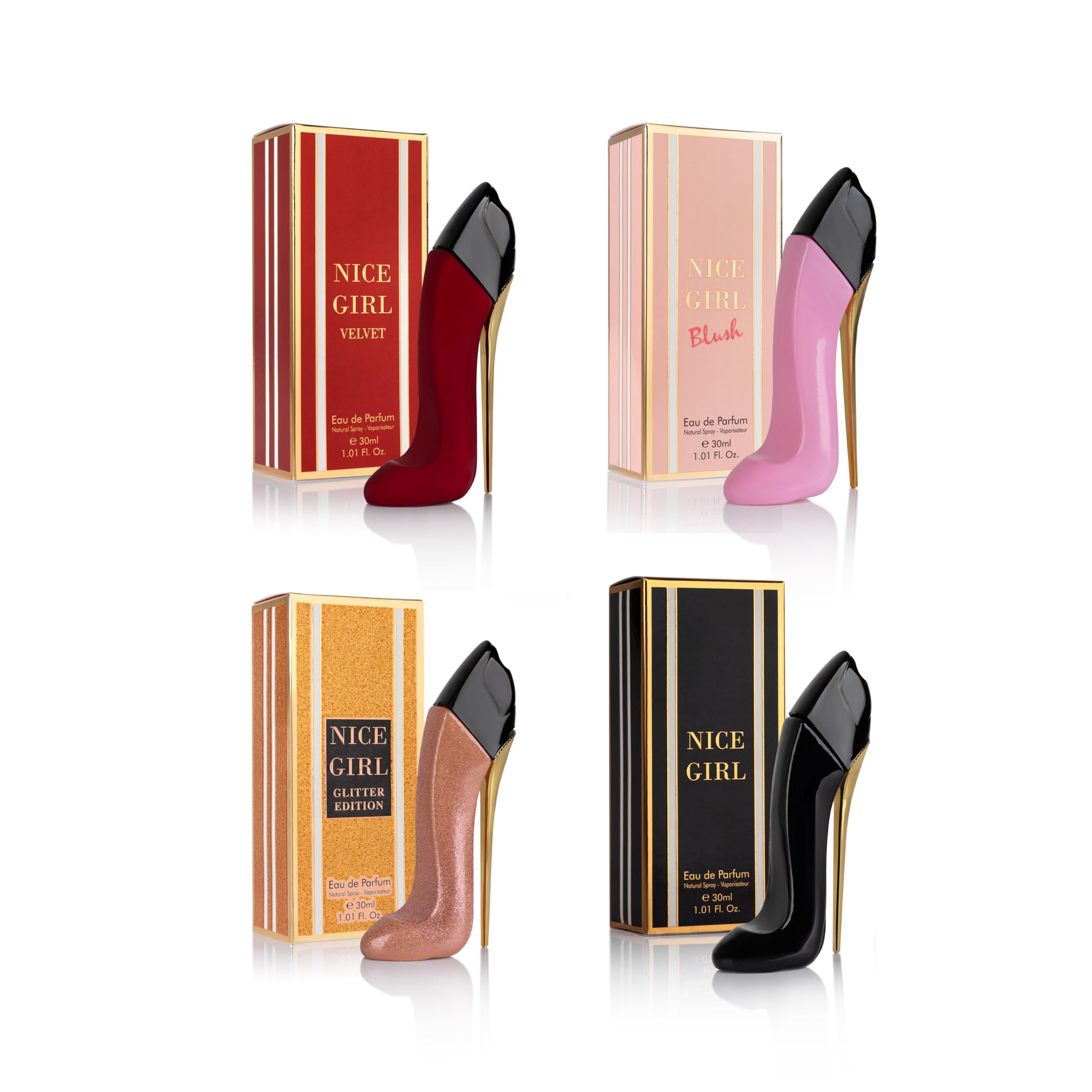 URBAN COLLECTION Nice Girl Mini box packaging, portable luxury for travel and gifting.