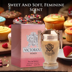Urban Collection Victorious bottle on dressing table evokes daily sophistication and fragrance ritual.