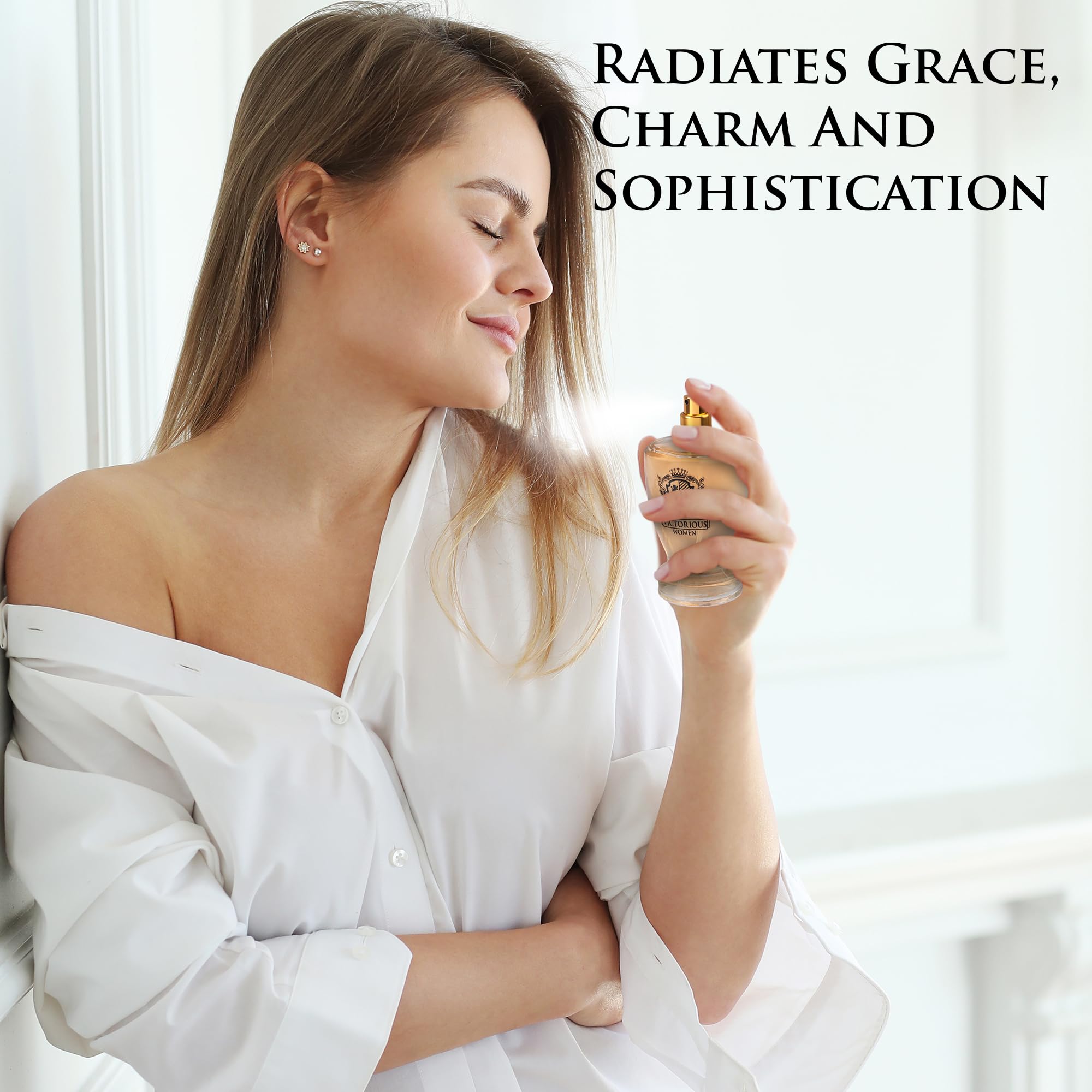 Urban Collection Victorious spritz action demonstrates easy, all-day wear for transitions from day to night.
