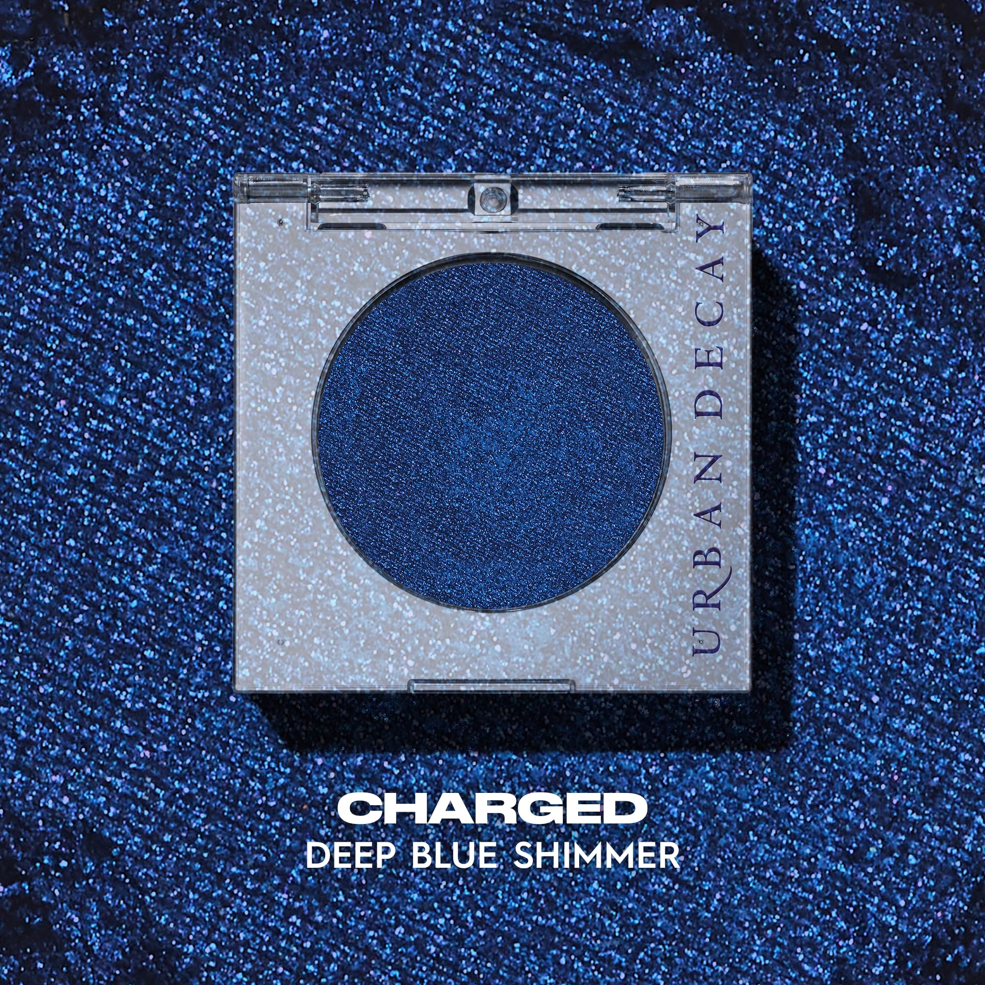 Urban Decay 24/7 Eyeshadow Single glitter finish closeup for sparkle