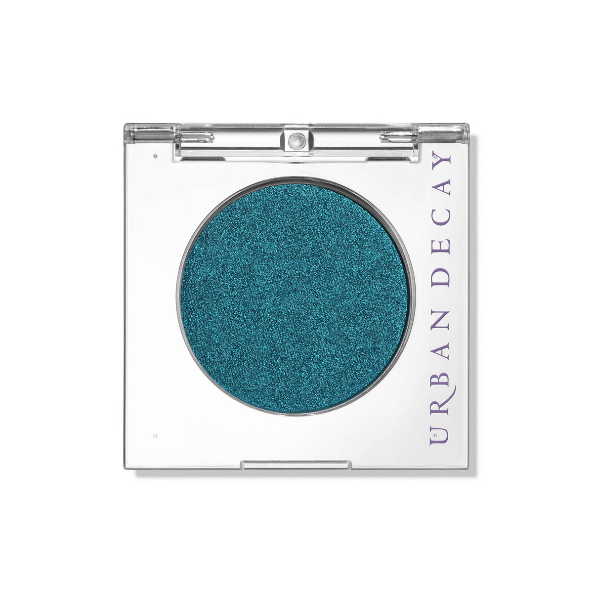 Urban Decay 24/7 Longwear Eyeshadow Single in Float teal blue shimmer, vibrant crease-free color.