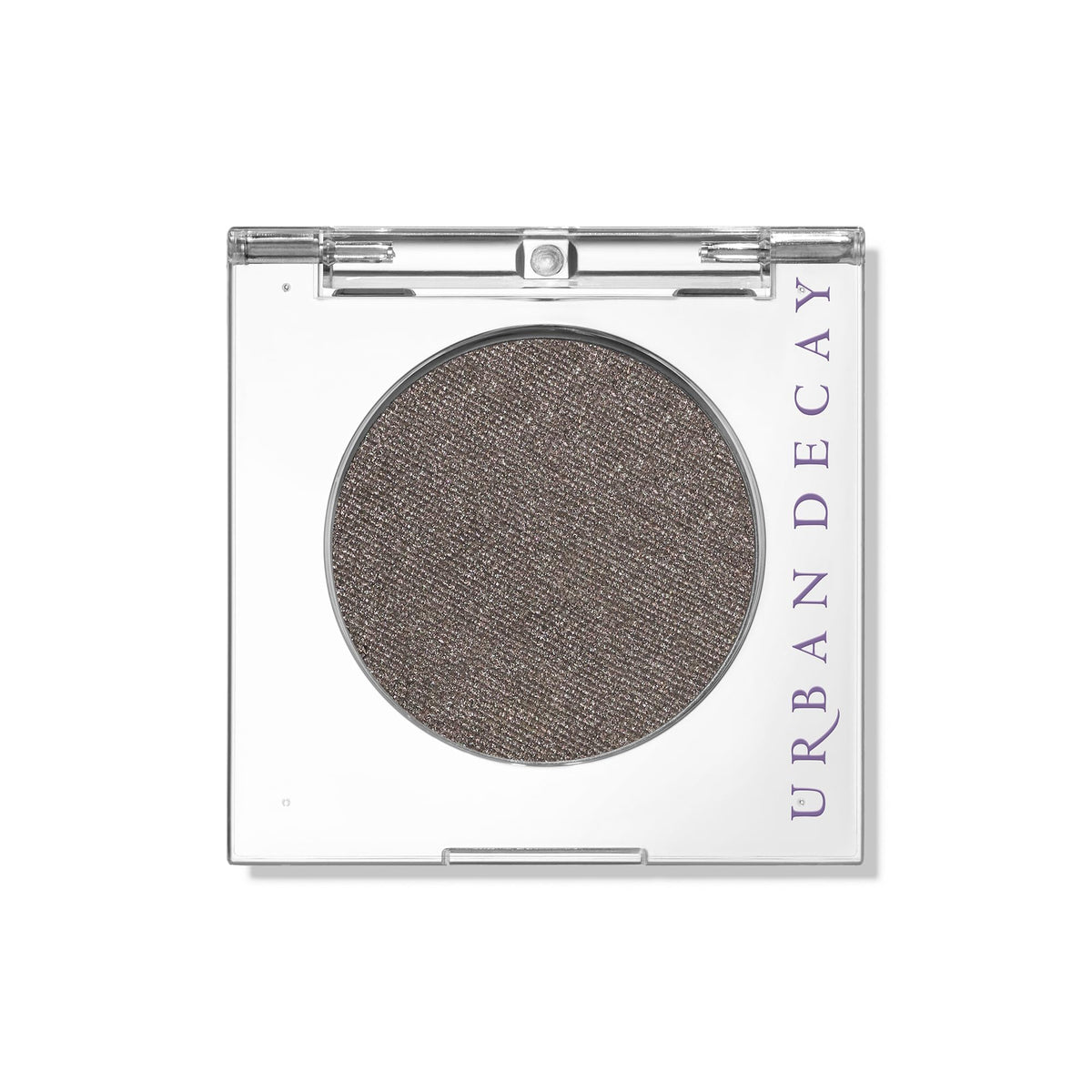 Urban Decay 24/7 Eyeshadow Single Mushroom Gunmetal Shimmer swatch showing rich metallic pigment