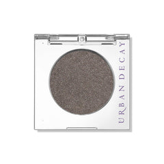 Urban Decay 24/7 Eyeshadow Single Mushroom Gunmetal Shimmer swatch showing rich metallic pigment