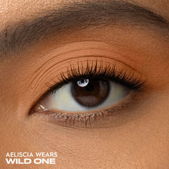 Urban Decay 24/7 Longwear Eyeshadow Single Wild One swatch reveals rich burnt orange pigment, crease-resistant finish.
