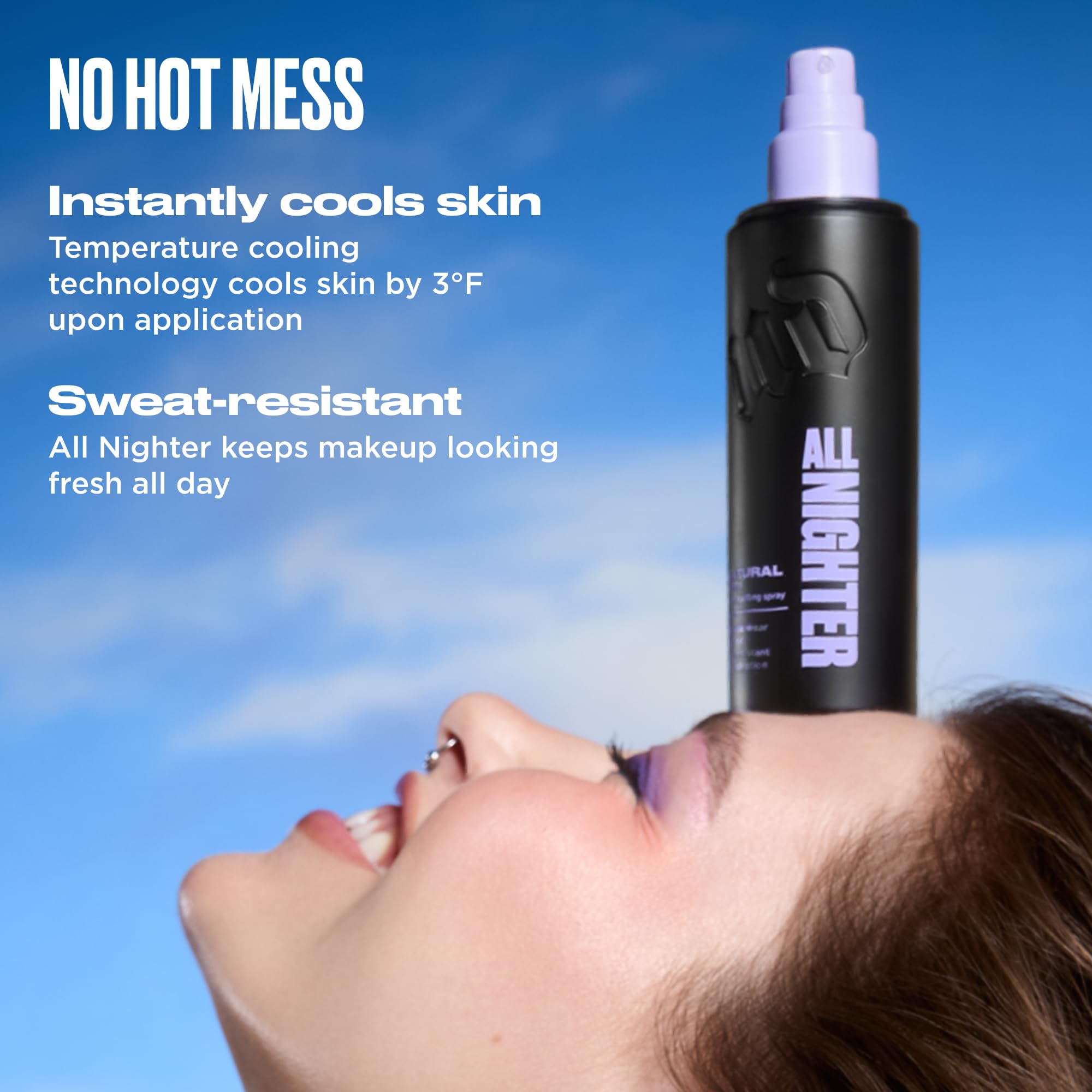 Urban Decay All Nighter hydration friendly formula supports comfortable wear