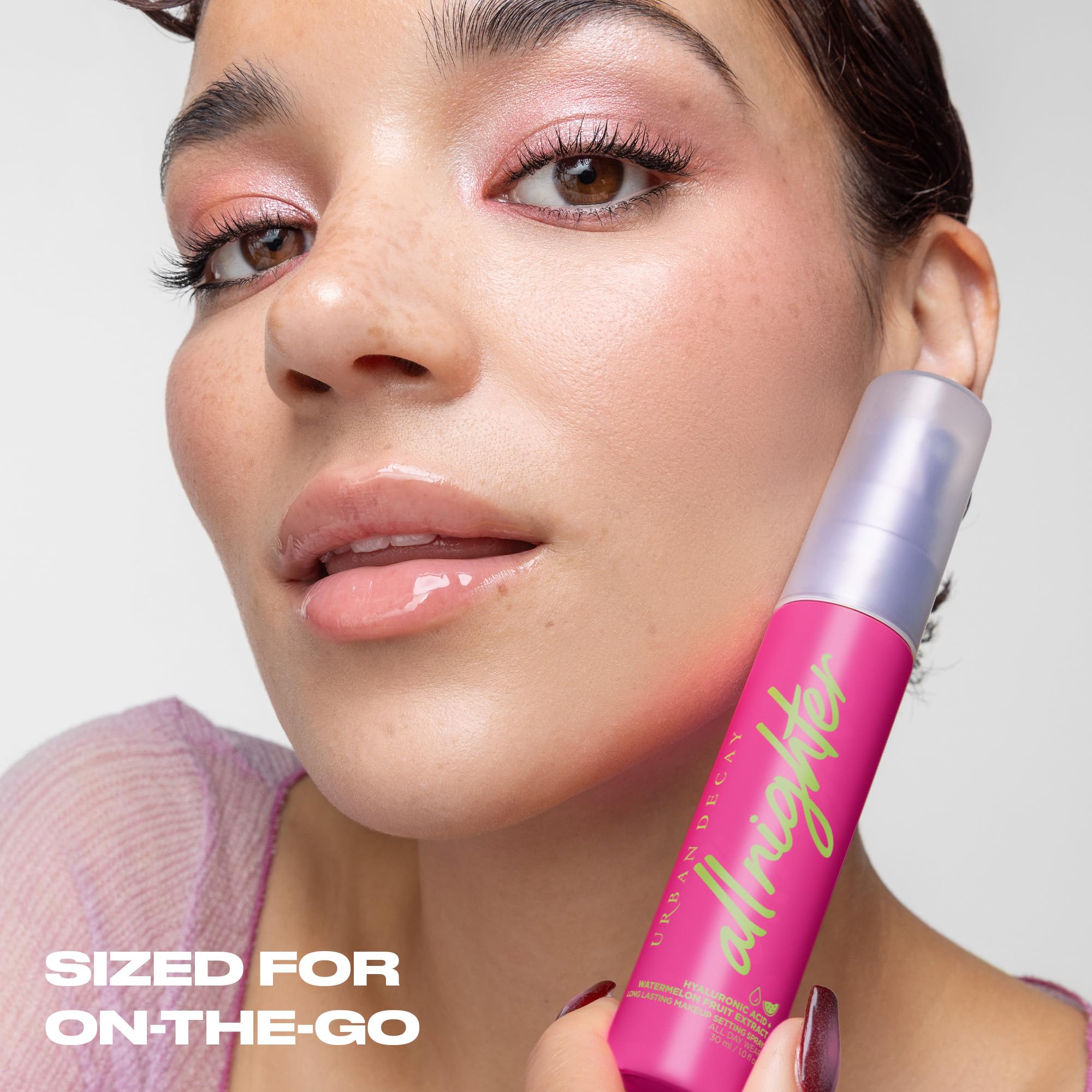Urban Decay All Nighter long-wear spray provides up to 16-hour hold
