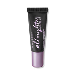 Urban Decay All Nighter travel-size bottle for on-the-go primer use.