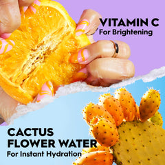 Urban Decay All Nighter vitamin-c setting spray features vitamin C and cactus flower water for hydration