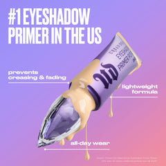 Urban Decay long-wear primer keeps shadows vibrant and durable throughout the day.
