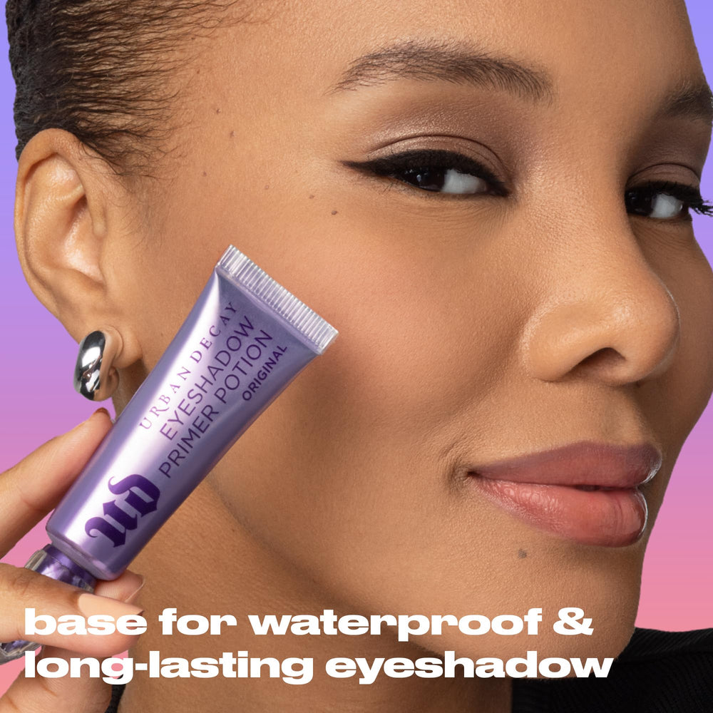 Urban Decay vegan and cruelty-free primer supports clean beauty routines.