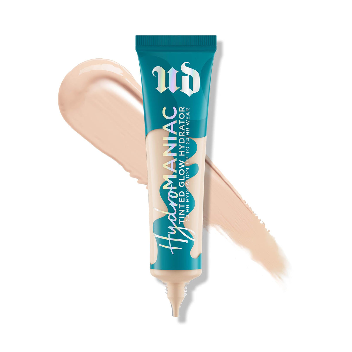 Urban Decay Hydromaniac Foundation bottle pour shows easy, precise application for a natural finish.