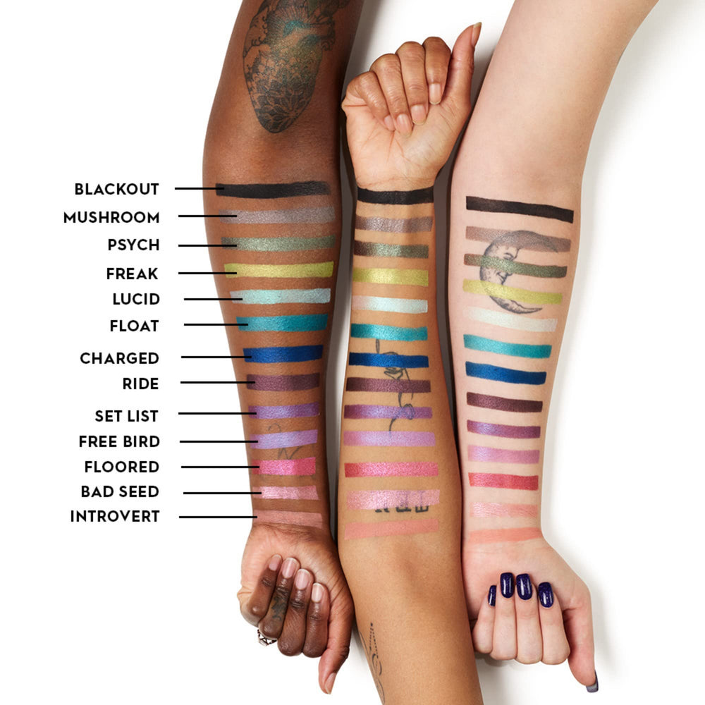 Urban Decay Lucid Teal Shimmer Transformer wear-test suggests up to 12 hours of wear.