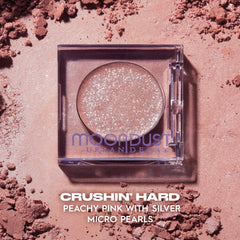 URBAN DECAY Moondust Crushin' Hard swirl texture highlighting depth and dimension.