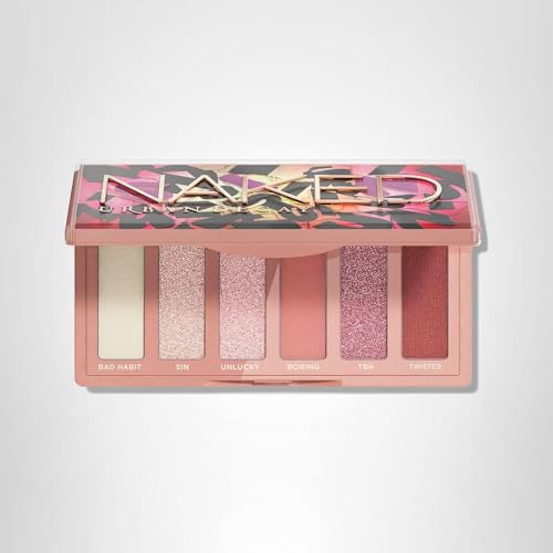 Urban Decay Naked Mini Sin close-up highlights shimmers and velvet finishes.