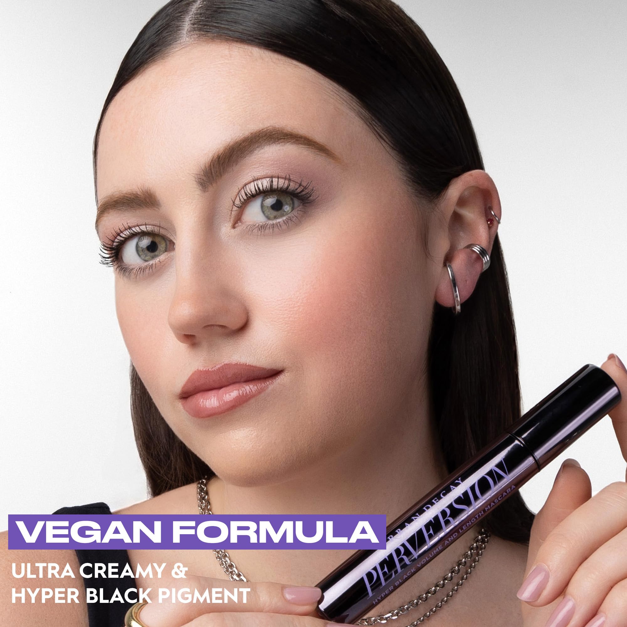 Urban Decay Perversion Mascara travel-size formula resists flakes for all-day wear.